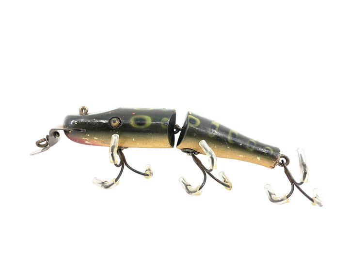 Creek Chub 2600 Jointed Pikie Minnow, 2619 Frog Glass Eyes, DLT