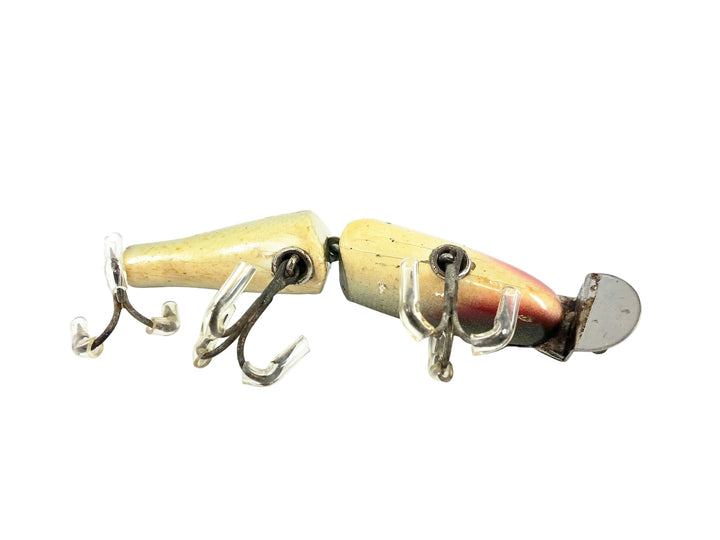 Creek Chub 2600 Jointed Pikie Minnow, Silver Shiner Color 2603 Glass Eyes