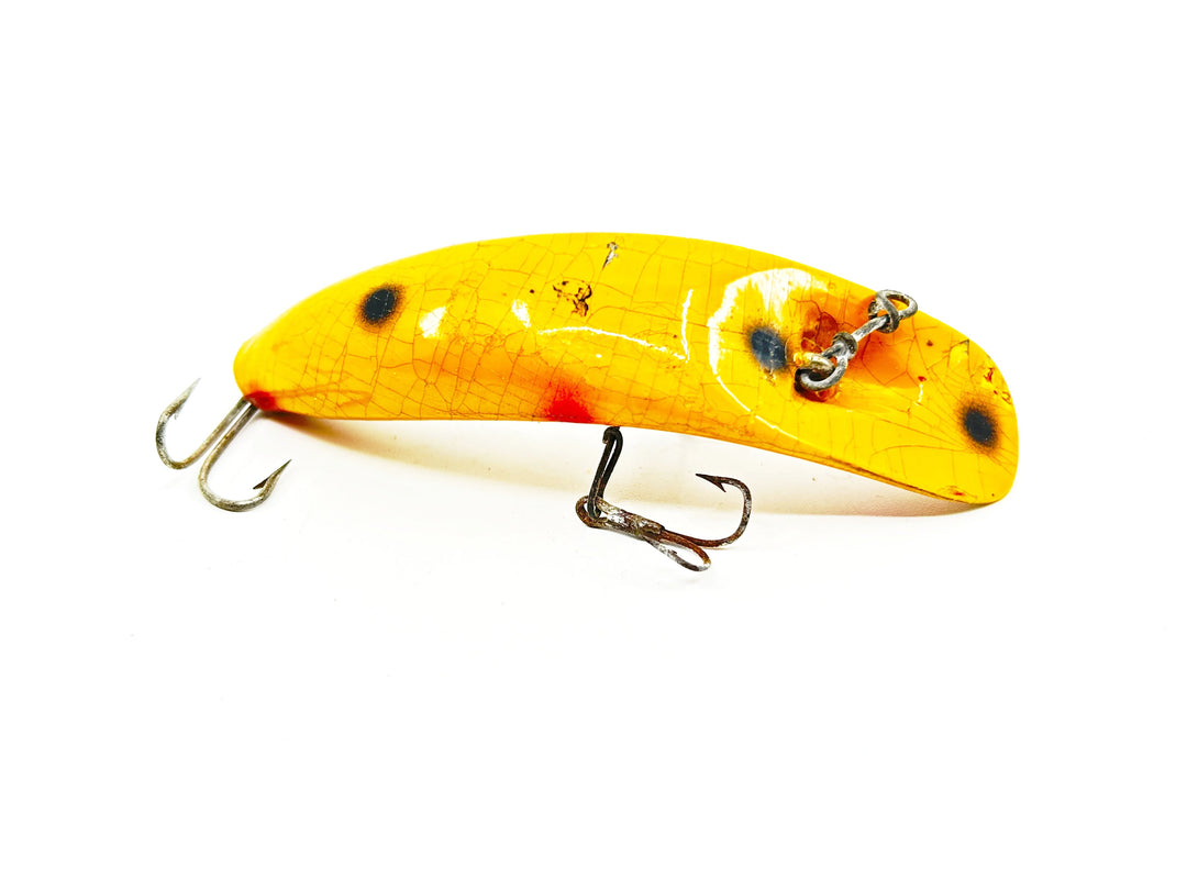 Helin Flatfish S3, Yellow with Dots Color-Wooden