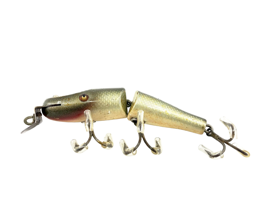Creek Chub 2600 Jointed Pikie Minnow, Silver Shiner Color 2603 Glass Eyes