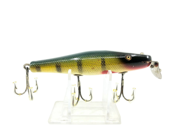 Creek Chub 7200 Surfster, #01 Perch Scale Color - Great Condition!