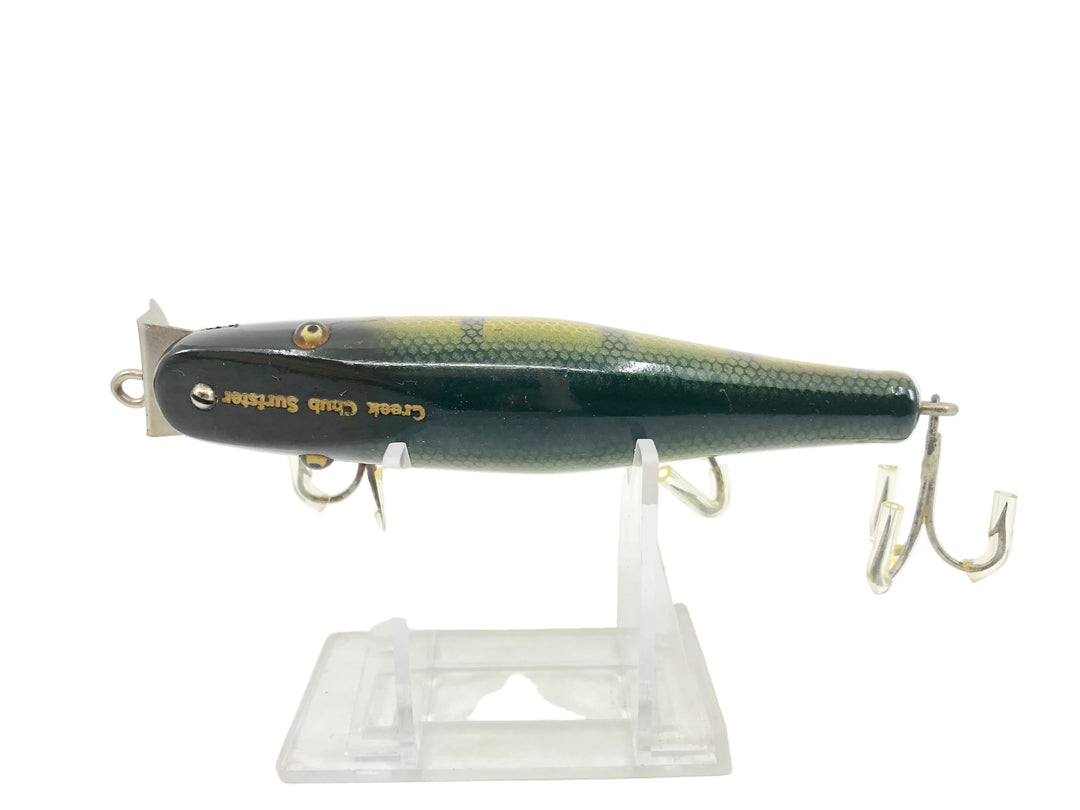 Creek Chub 7200 Surfster, #01 Perch Scale Color - Great Condition!