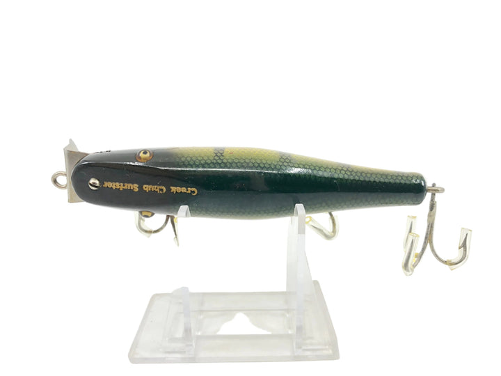 Creek Chub 7200 Surfster, #01 Perch Scale Color - Great Condition!
