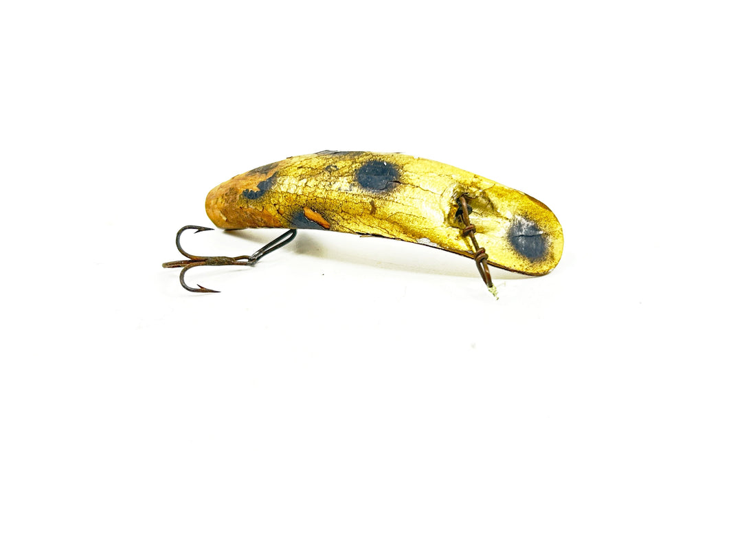 Helin Flatfish F6, Gold with Spots Color-Wooden Warrior