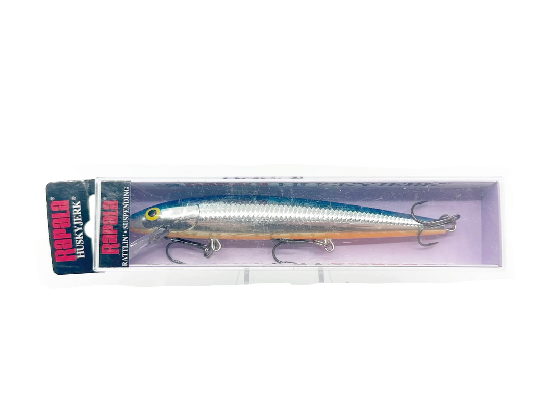 Rapala Husky Jerk HJ14, SB Silver Blue, in Box
