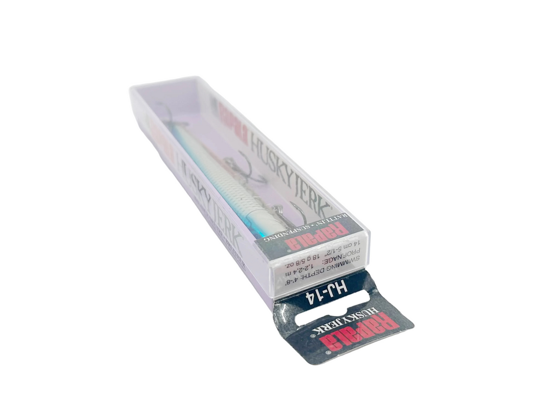 Rapala Husky Jerk HJ14, SB Silver Blue, in Box