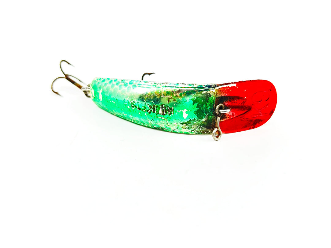 Kwikfish K9 Metallic Green Red Head Color