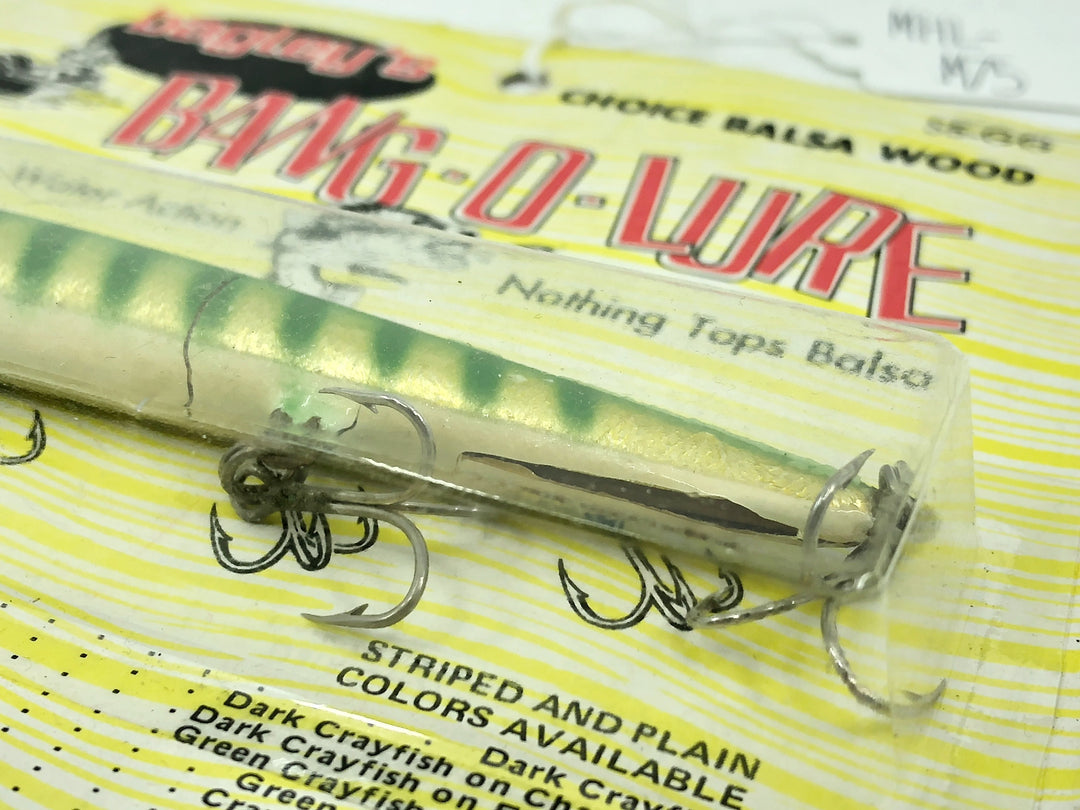 Bagley Striped Bang-O-Lure S5-GG, Striped Green on Gold Color