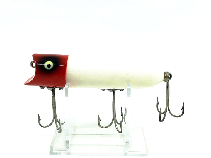 Heddon Lucky 13, RH Red Head/White Color