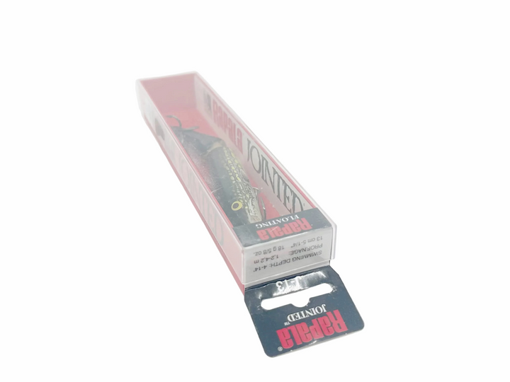 Rapala Jointed J13, PK Pike Color, in Box