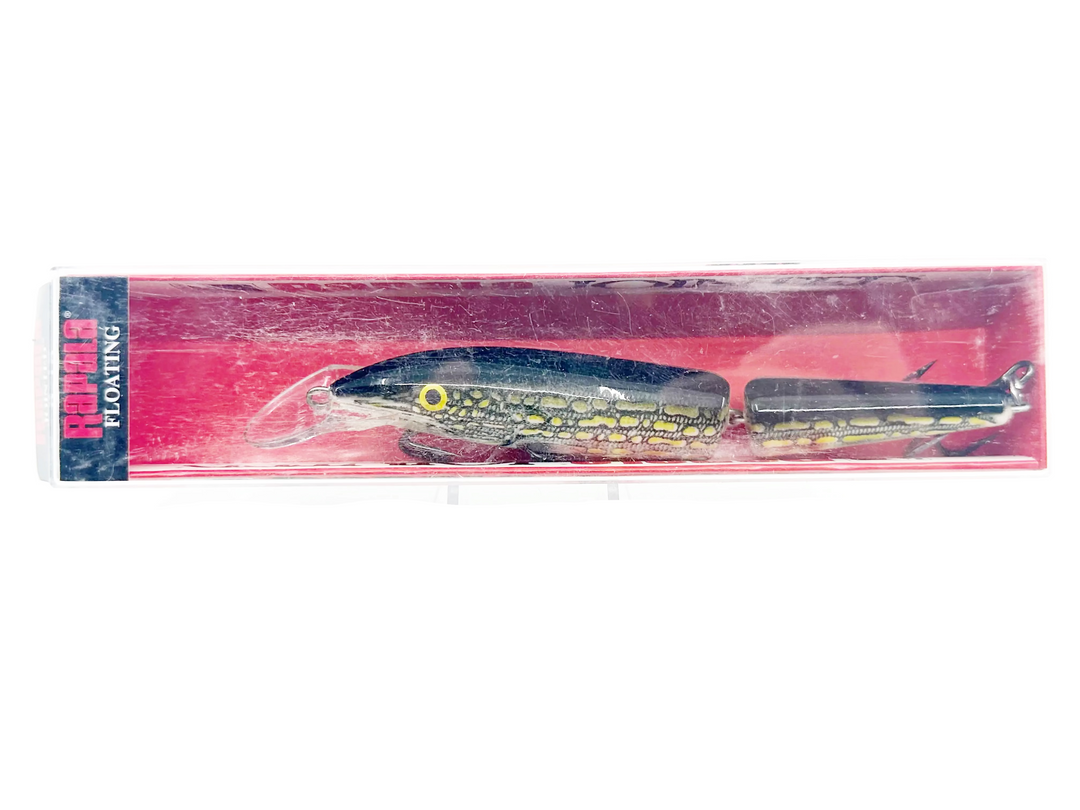 Rapala Jointed J13, PK Pike Color, in Box