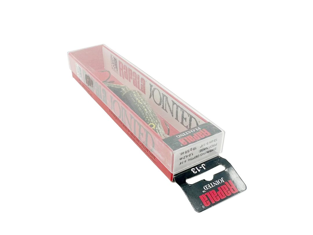 Rapala Jointed J13, PK Pike Color, in Box