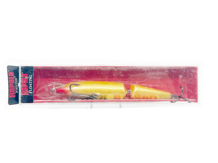 Rapala Jointed J13, GFR Gold Fluorescent Red, in Box