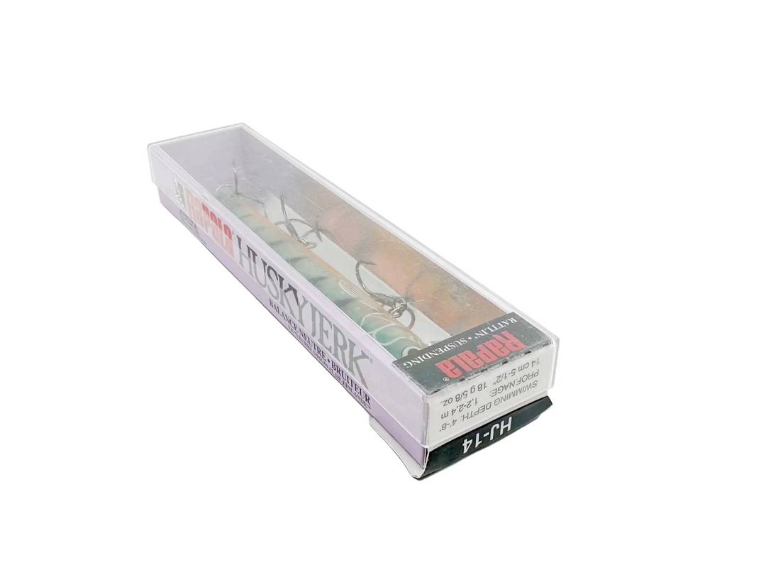 Rapala Husky Jerk HJ14, GP Glass Perch Color, in Box