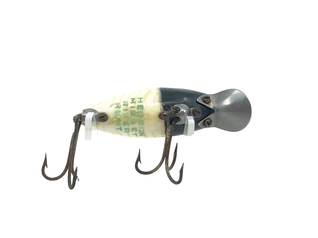 Heddon Midget River Runt Spook 9010 SR-XBY Spook Ray, Black & Yellow Color