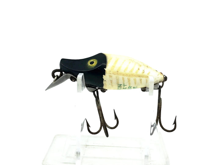 Heddon Midget River Runt Spook 9010 SR-XBY Spook Ray, Black & Yellow Color