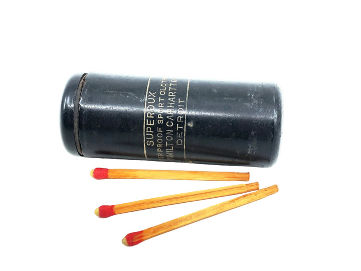 Superdux Super Dux Co. Carhartt Bakelite Waterproof Match Safe - 1930s