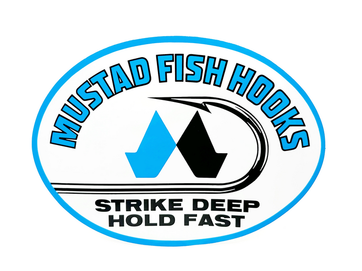 Mustad Fish Hook Sticker