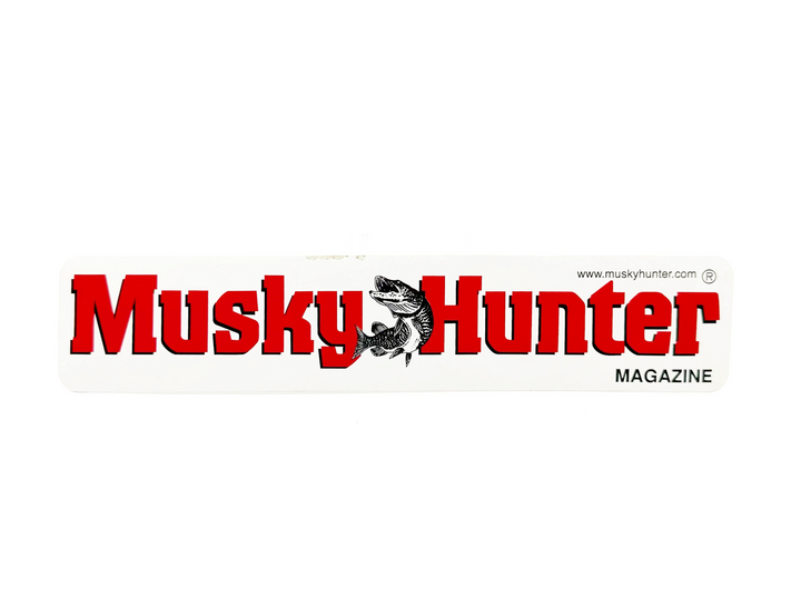 Musky Hunter Magazine Sticker