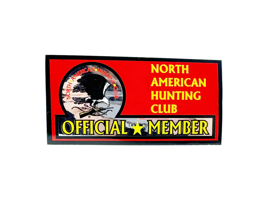 North American Hunting Club Sticker