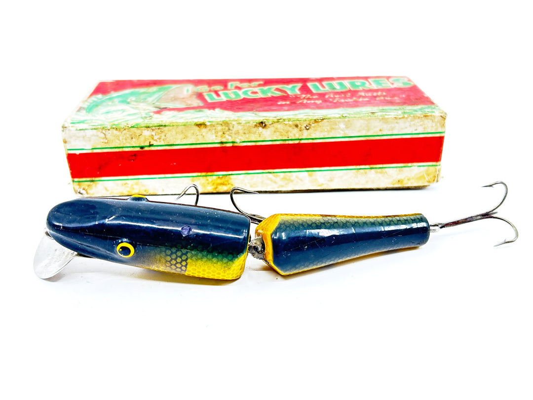 Paw Paw Lucky Lures Jointed Pikie Perch Color with Box