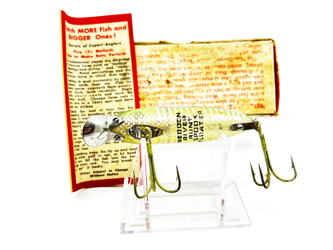 Heddon River Runt 9409XGF Greenfish Shore Minnow Color with Box / Catalog