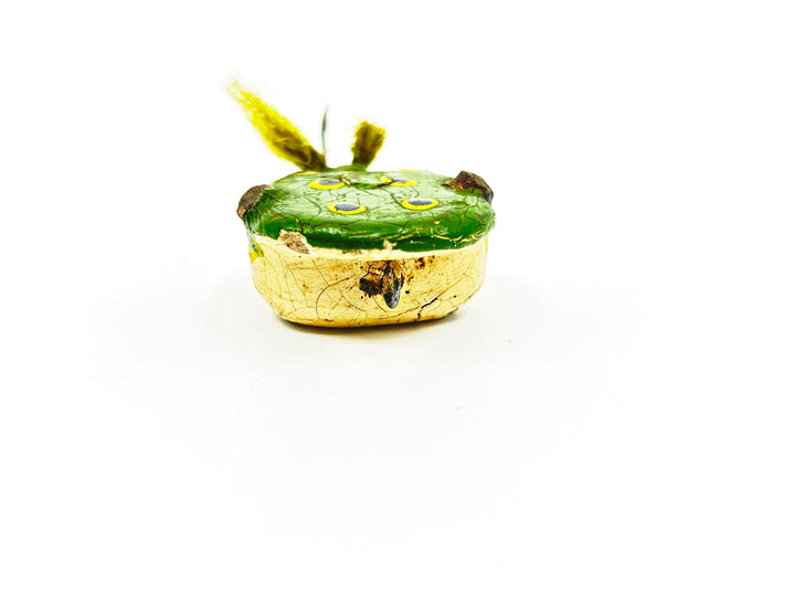 Hub Bait Co. Muk-Cha-Ko Frog Lure Green with Yellow Spots (Black Centers) Color