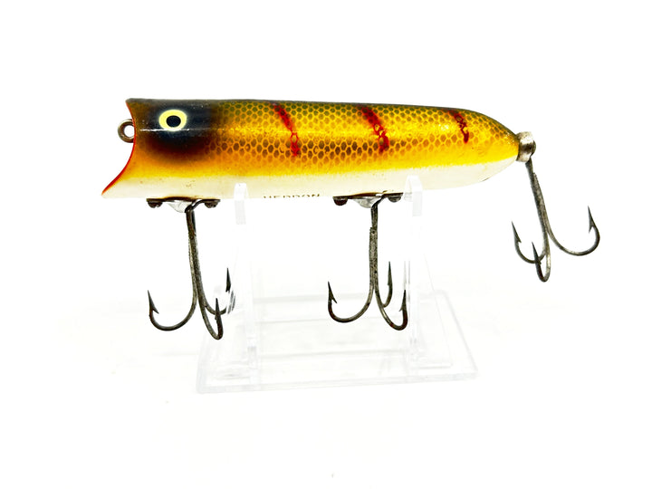 VINTAGE HEDDON 2500 BF LUCKY 13 IN BULLFROG COLOR LURE USED IN SLIDE BOX LQQK VINTAGE HEDDON 2500 BF LUCKY 13 IN BULLFROG COLOR LURE USED IN SLIDE BOX LQQK