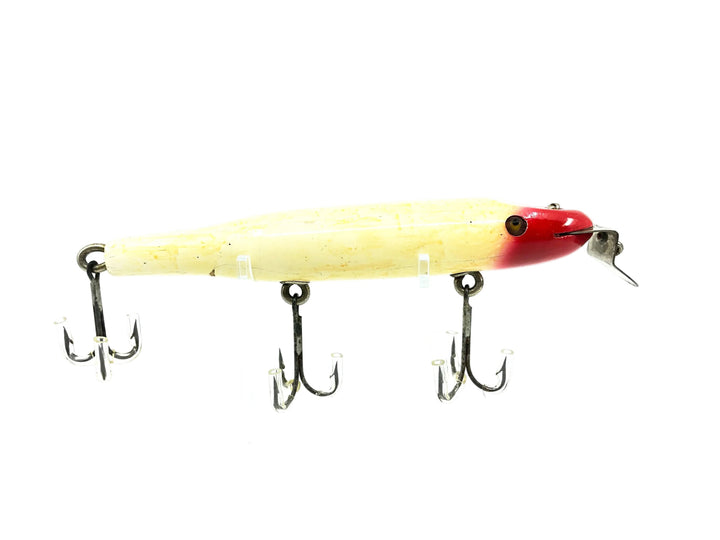Creek Chub Husky Pikie 2300, Red and White Color 2302 - Very Early