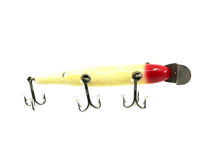 Creek Chub Husky Pikie 2300, Red and White Color 2302 - Very Early