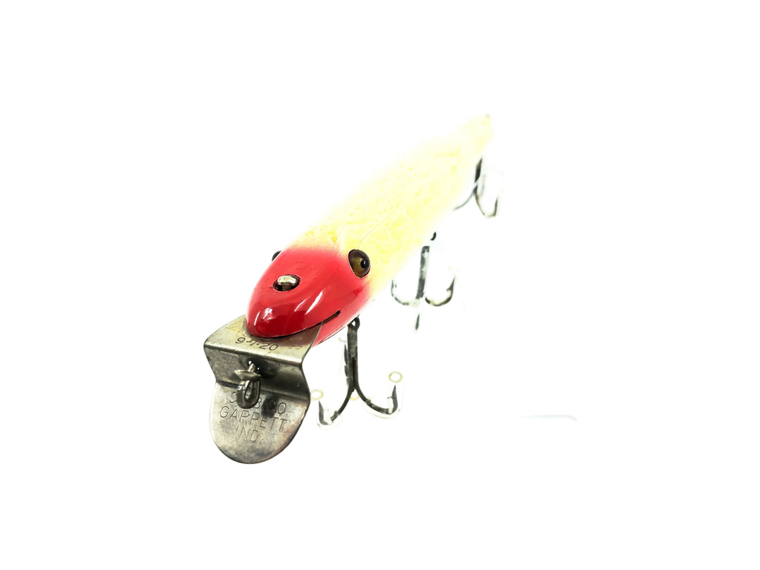 Creek Chub Husky Pikie 2300, Red and White Color 2302 - Very Early