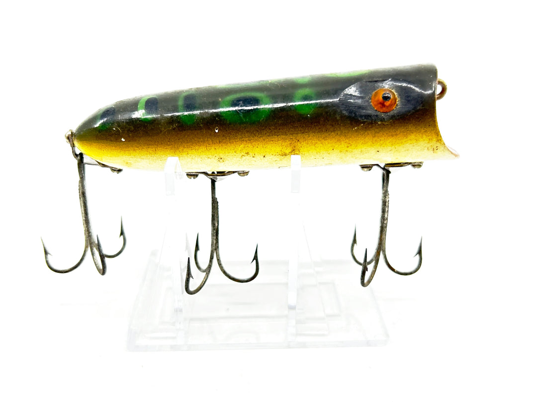 Heddon Original Wooden Lucky 13 in BF Bullfrog Color