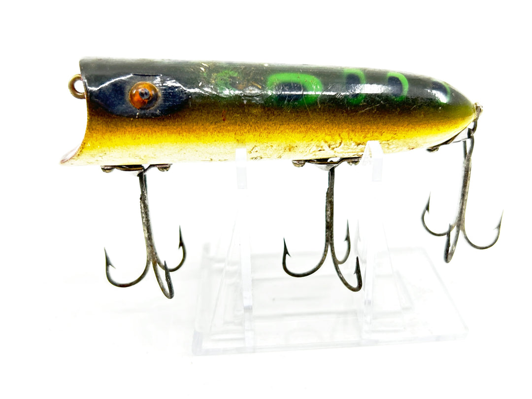 Heddon Original Wooden Lucky 13 in BF Bullfrog Color