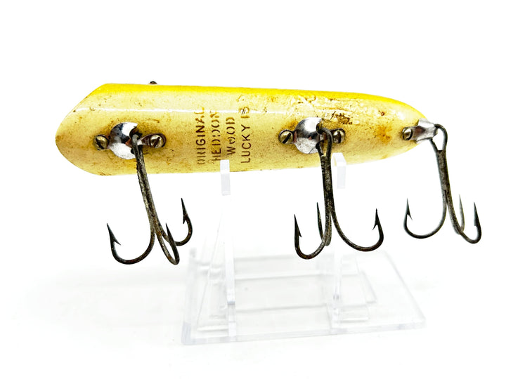 Heddon Original Wooden Lucky 13 in BF Bullfrog Color