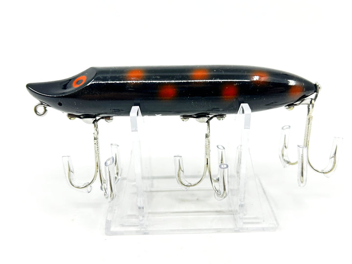 Heddon No-Lip Vamp Spook BOS-Black Orange Spots Color