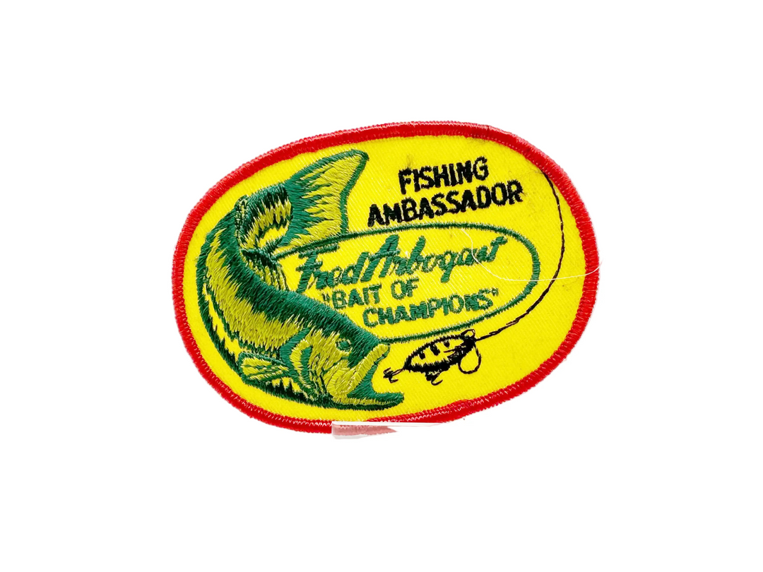 Fred Arbogast Fishing Ambassador Patch