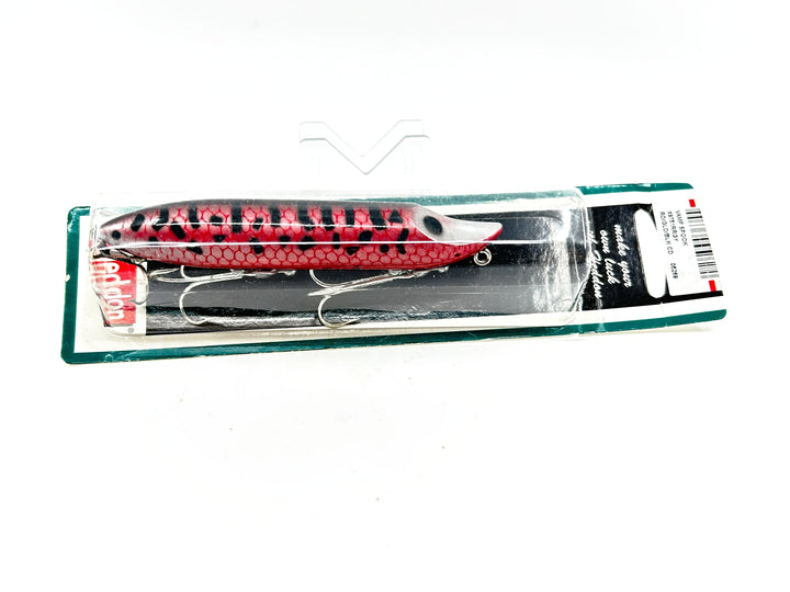 Heddon No-Lip Vamp Spook RRGY-Red/Gold/Black Coach Dog Color on Card