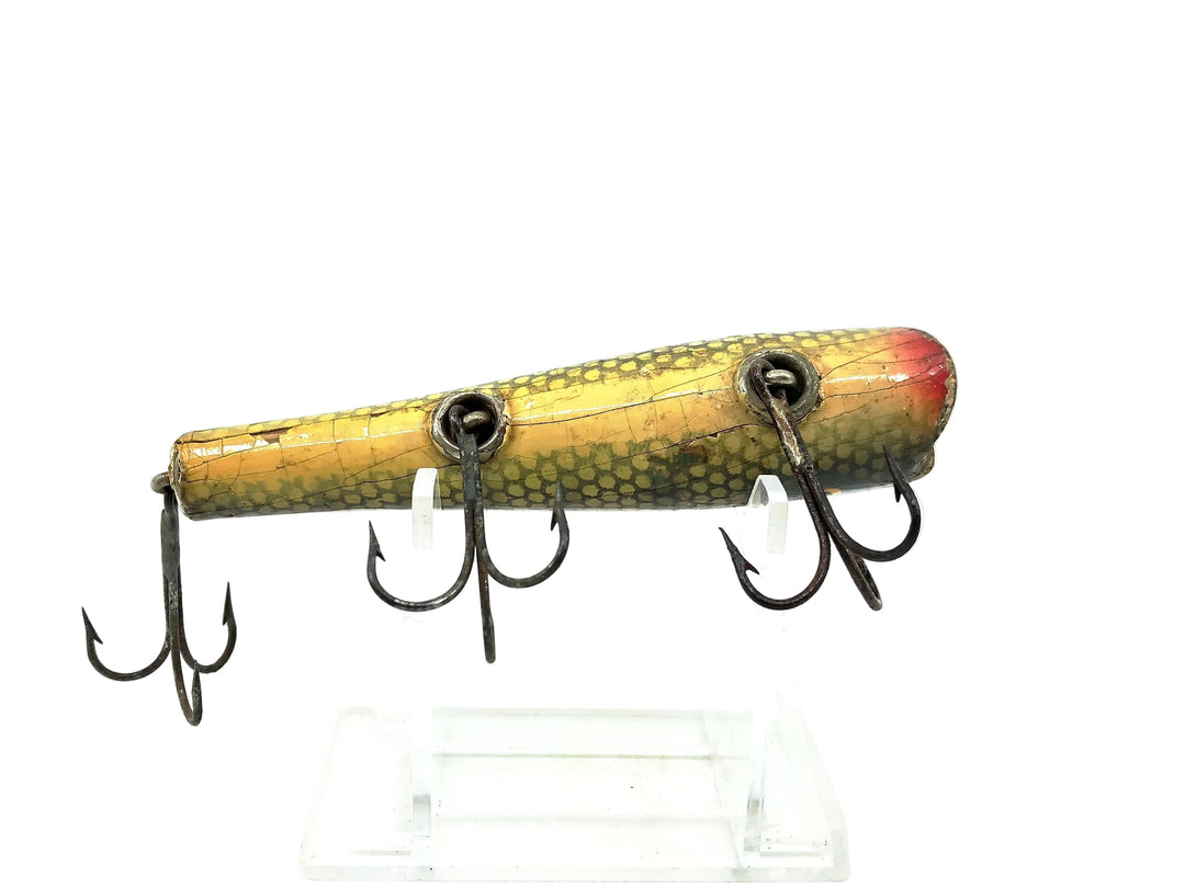 South Bend / Best-O-Luck #922 Darting Bait, Perch Scale Color