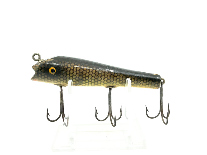 South Bend / Best-O-Luck #922 Darting Bait, Perch Scale Color
