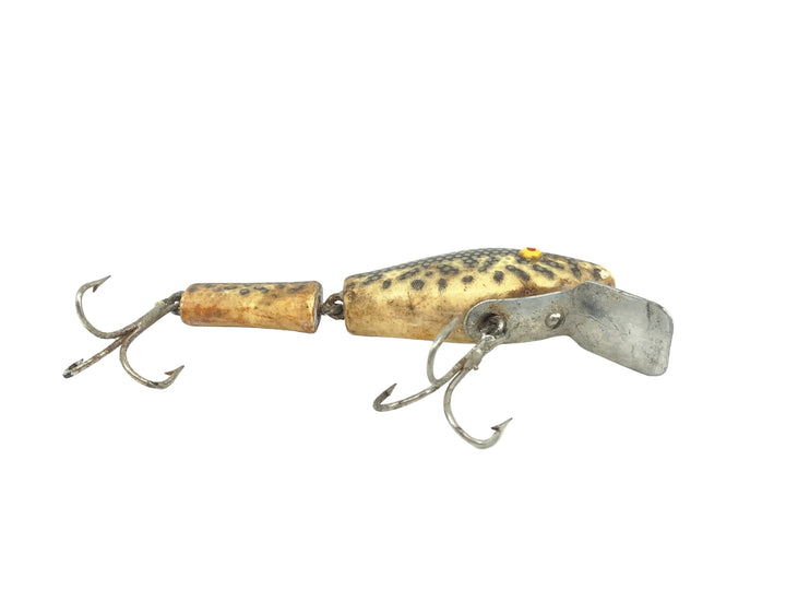 L & S Minnow Bass-Master Model 25, #21 White Belly-Black Back and Speckles Color, Opaque Eyes