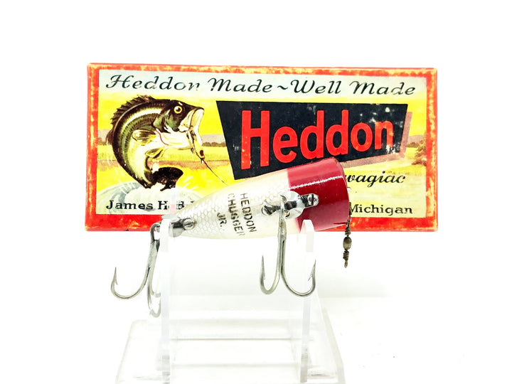 Heddon Chugger Spook Jr. 9520, RH Red Head/White Color w/Box