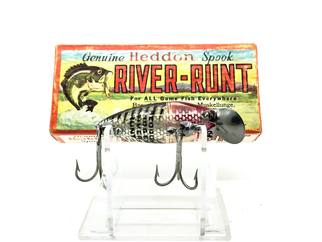 Heddon Midget River Runt Spook Sinker 9010-XRS Silver Shore Color w/Box