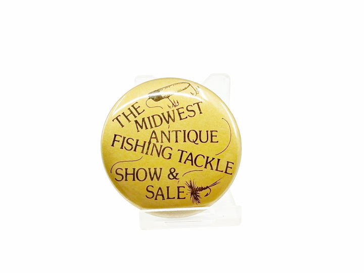 Midwest Antique Fishing Tackle Show and Sale Button