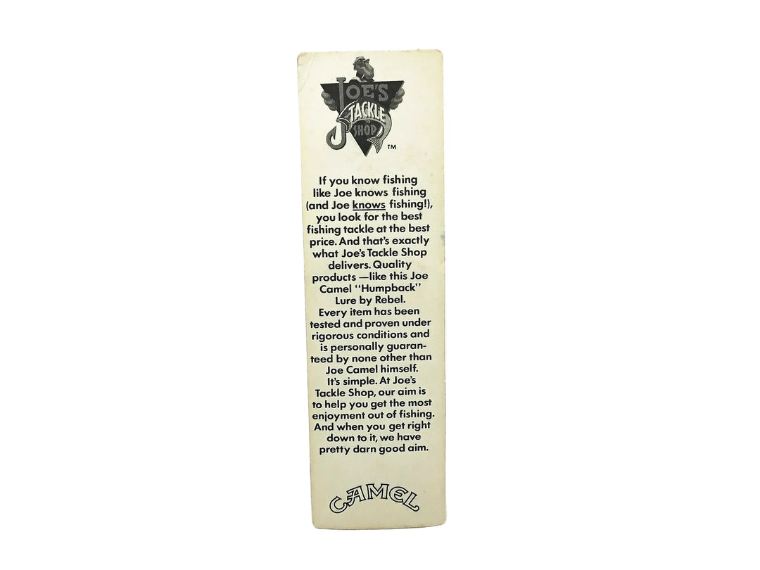 Rebel Joe Camel Novelty&nbsp;Diving Lure on Card