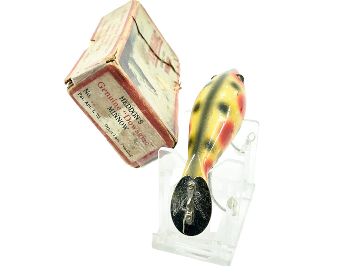 Heddon Wooden 5000 Tadpolly, Strawberry Color, L-Rig w/Box