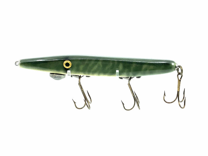 Alzbaits Weighted Jerkbait Musky Lure, Musky Scale Finish Color - Signed