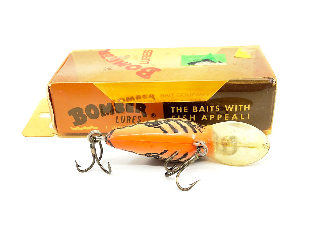 Bomber Model A 5A, XC4 Dark Brown Crawdad/Orange Belly Color Screwtail Model