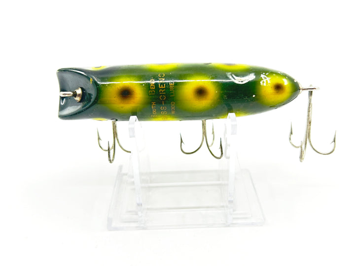 South Bend Original Bass-Oreno, Frog Spot Color