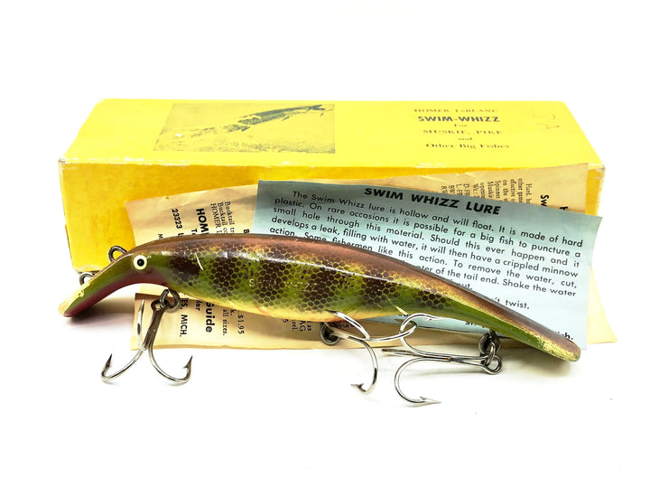 Homer Le-Blanc Swim Whizz, Brown Perch Color w/Box