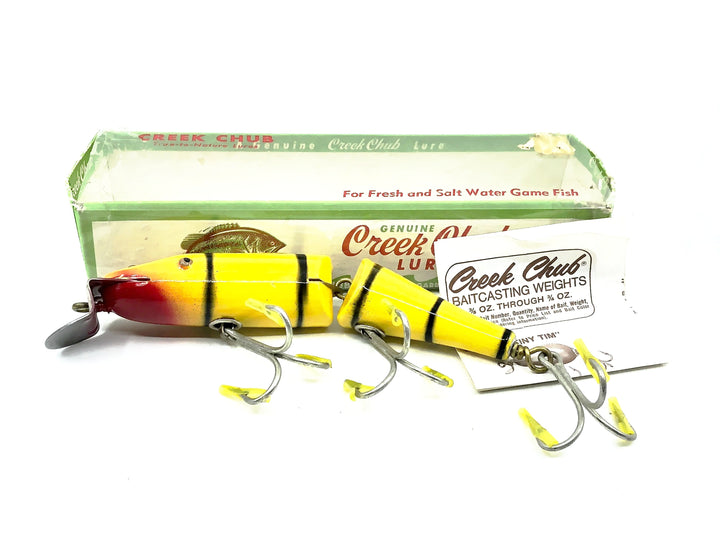 Creek Chub Jointed Husky Pikie 3000, Tiger Stripe Color 3039W w/Box, Special Order